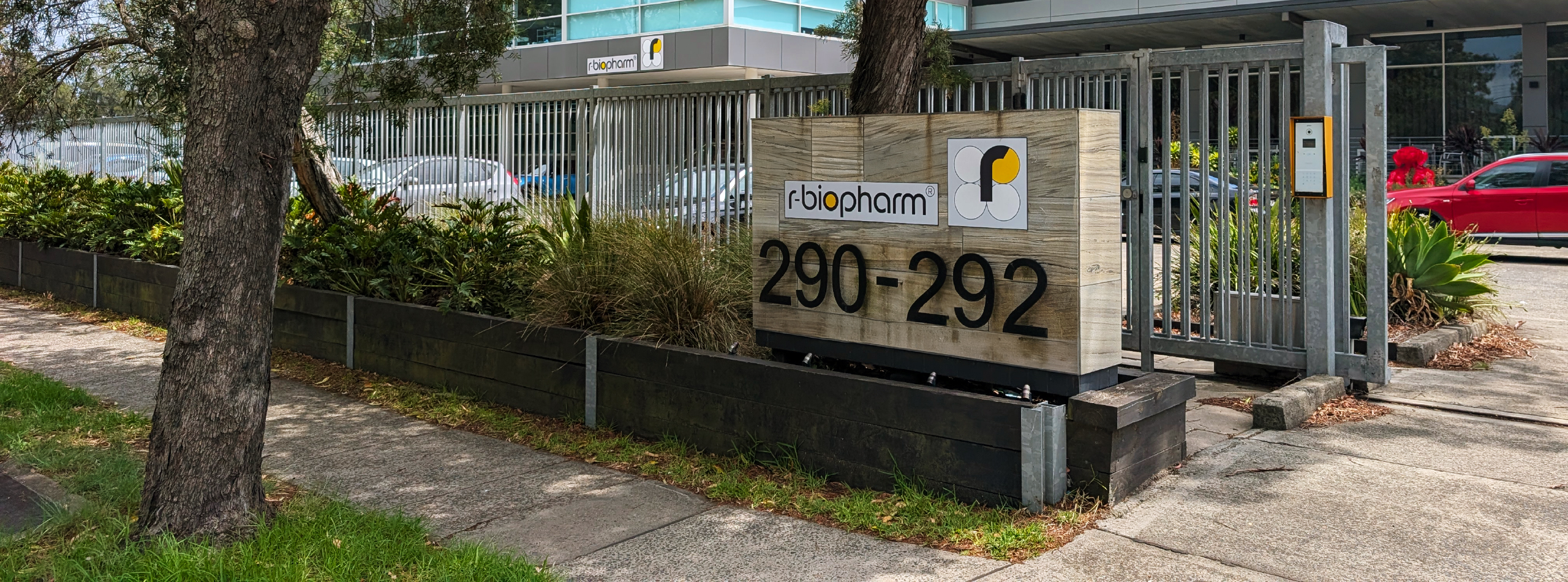 Exterior of the R-Biopharm Australia office